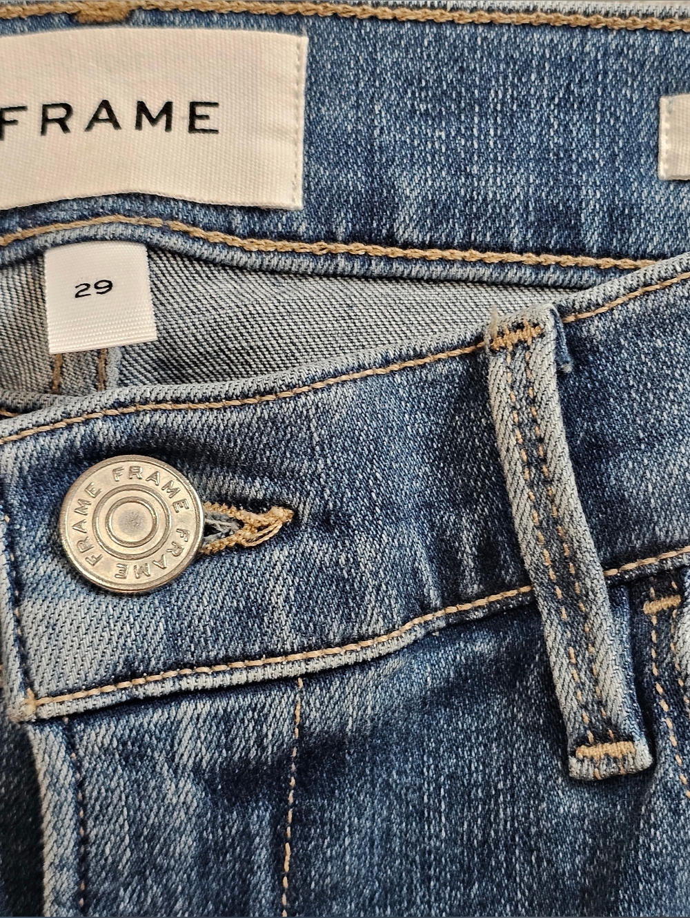 Frame Women's Le High Flare Size 29 Jeans, Like New - Picture 13 of 16